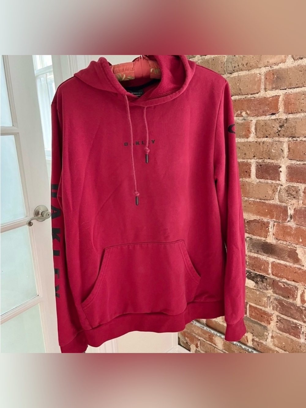 Oakley red sweatshirt hoodie